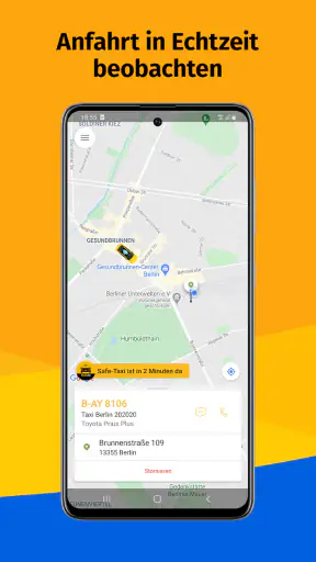 taxi.eu - Taxi-App für Europa screenshot