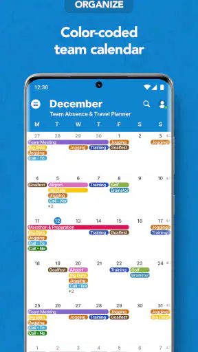 Teamup Kalender screenshot