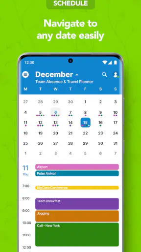 Teamup Kalender screenshot