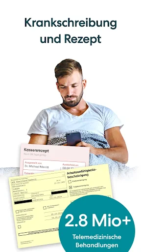 TeleClinic - Online Arzt screenshot