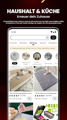 Temu: Shoppe wie Milliardäre screenshot
