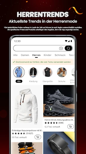 Temu: Shoppe wie Milliardäre screenshot
