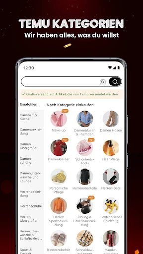Temu: Shoppe wie Milliardäre screenshot