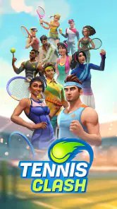 Tennis Clash: Online-Spiel screenshot