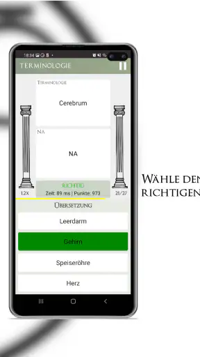 Terminologie - Med. Begriffe screenshot