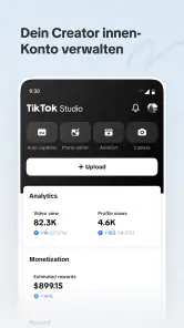 TikTok Studio screenshot