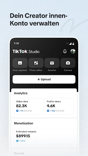 TikTok Studio screenshot