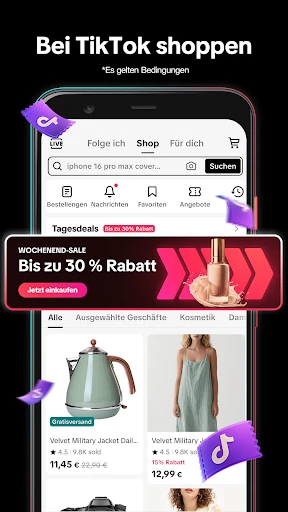 TikTok: Videos, Shop und LIVE screenshot