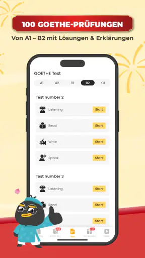 Todaii: Deutsch Lernen A1-C1 screenshot