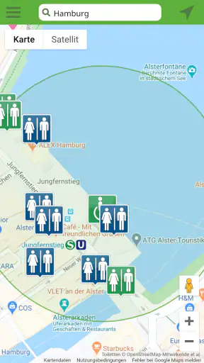 Toiletten Scout Pro screenshot
