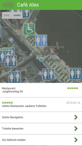 Toiletten Scout Pro screenshot