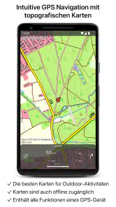 Topo GPS screenshot