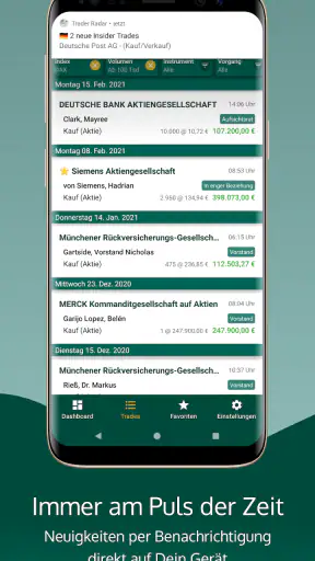 Trader Radar - Insider Trade N screenshot