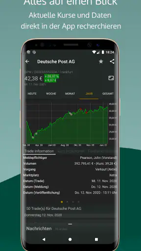 Trader Radar - Insider Trade N screenshot