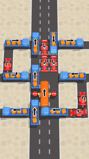 Traffic Untangle: Puzzle Roads screenshot