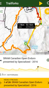 Trailforks screenshot