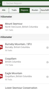 Trailforks screenshot