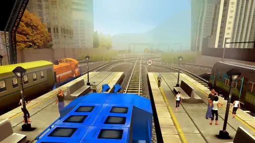 Train Racing Games 3D 2 Player screenshot