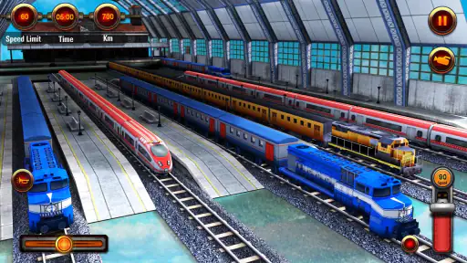 Train Racing Games 3D 2 Player screenshot