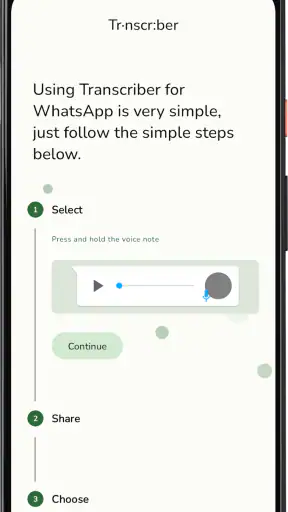 Transcriber for WhatsApp screenshot