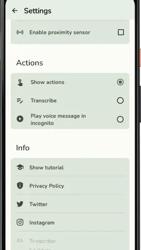 Transcriber for WhatsApp screenshot