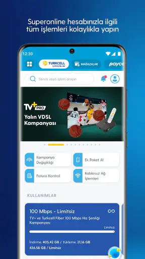 Turkcell screenshot