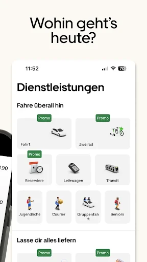 Uber – Dein Taxi auf Abruf screenshot