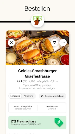 Uber Eats: Essen bestellen screenshot