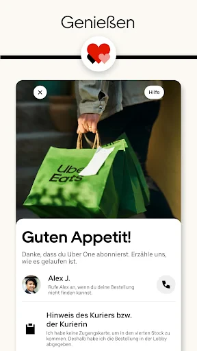 Uber Eats: Essen bestellen screenshot