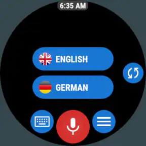 Übersetzer (Wear OS) screenshot