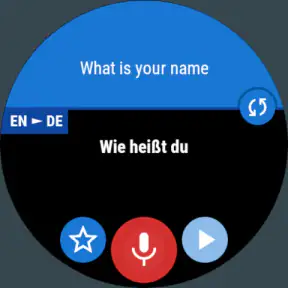 Übersetzer (Wear OS) screenshot