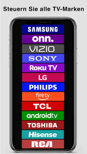Universal-TV-Fernbedienung screenshot