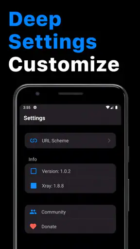 v2RayTun screenshot