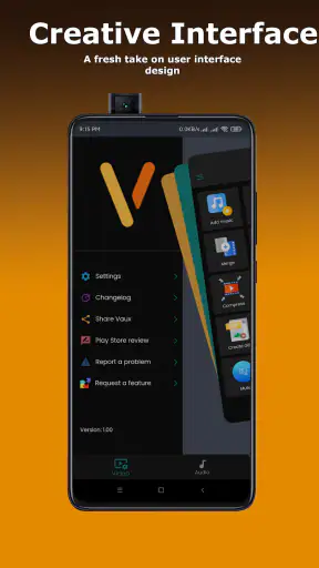 Vaux – Video- und Audio-Editor screenshot