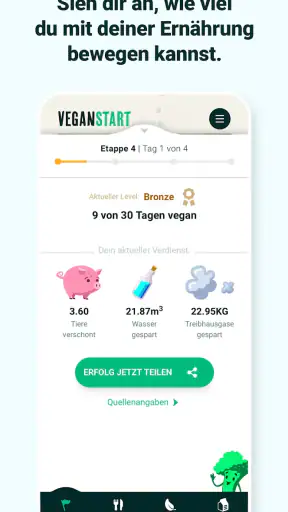 Veganstart – Vegane Rezepte screenshot