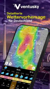 Ventusky: Wetterkarte & Radar screenshot