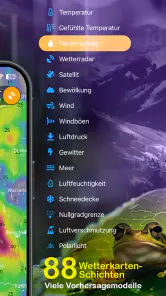 Ventusky: Wetterkarte & Radar screenshot
