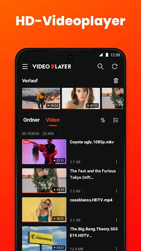 Video Player Alle Formate screenshot