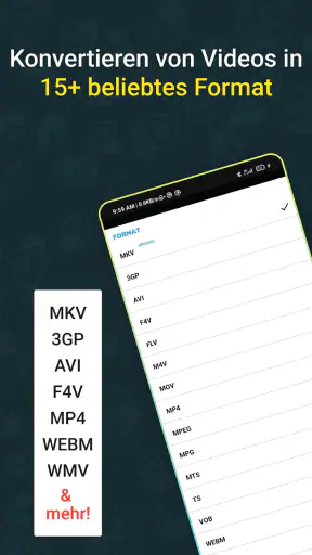 Videokonverter, Komprimierer screenshot