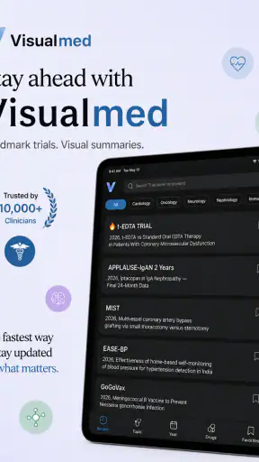 Visualmed: Clinical Trials screenshot