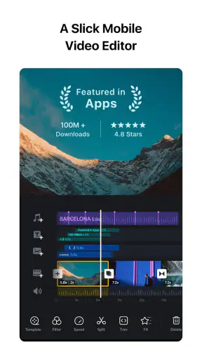 VN AI Video Editor screenshot