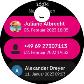 Voicemail screenshot