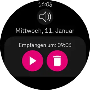 Voicemail screenshot
