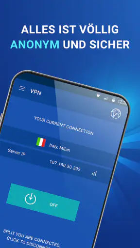 VPN - endlos, sicher, schnell screenshot