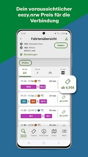 VRR App & eezy.nrw Ticket screenshot