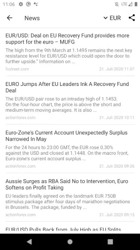 Währungsrechner Easy Currency+ screenshot