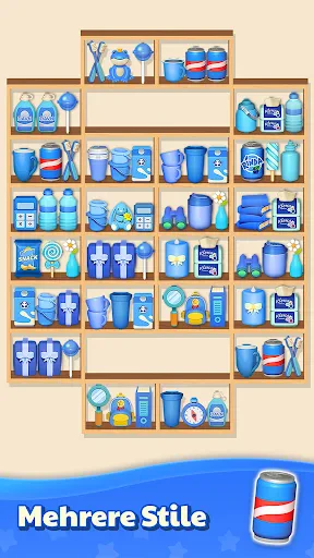 Waren sortieren Match-3-Puzzle screenshot