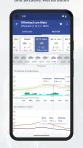 WarnWetter screenshot