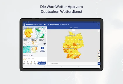 WarnWetter screenshot