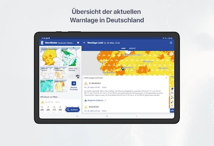 WarnWetter screenshot